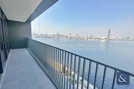 2 Bedroom Flat for Rent in Dubai Creek Harbour, Dubai - Full Water Views | Corner Unit | Large Layout