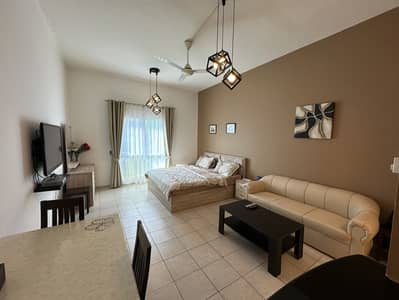 Studio for Rent in Discovery Gardens, Dubai - POOL VIEW APARTMENT!!! - FULLY FURNISHED STUDIO ON MONTHLY BASIS