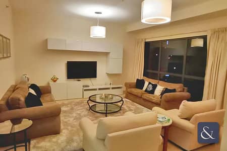 3 Bedroom Flat for Rent in Jumeirah Beach Residence (JBR), Dubai - 3 Bed Plus Maid | Furnished | Upgraded