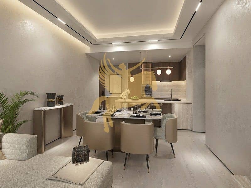 3 Render_Kempinski Marina Residences Dubai_2 Bed Simplex - Dining. jpg