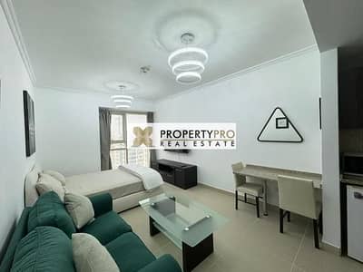 Studio for Rent in Jumeirah Lake Towers (JLT), Dubai - Bright Furnished Studio | High Floor | Near Metro