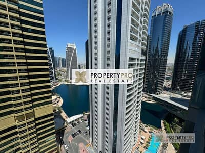 1 Bedroom Apartment for Sale in Jumeirah Lake Towers (JLT), Dubai - Furnished | 1 BR Lake View | Vacant on Transfer