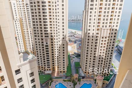 شقة 2 غرفة نوم للايجار في جميرا بيتش ريزيدنس، دبي - شقة في بحر 1،بحر،جميرا بيتش ريزيدنس 2 غرف 150000 درهم - 9008202