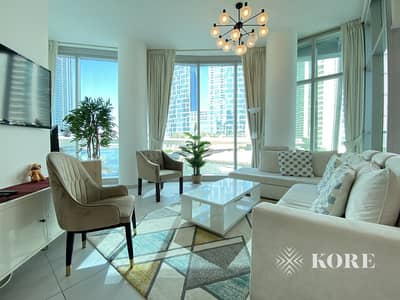 迪拜码头， 迪拜 2 卧室公寓待租 - 位于迪拜码头，全景大厦 2 卧室的公寓 170000 AED - 9024462