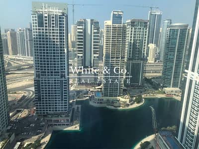 2 Bedroom Flat for Rent in Jumeirah Lake Towers (JLT), Dubai - Lake Views | Unfurnished | Vacant now