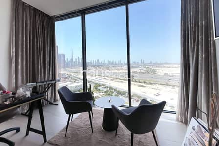 2 Bedroom Apartment for Rent in Sobha Hartland, Dubai - Floor-ceiling window | High Floor | Large Layout