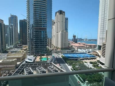 迪拜码头， 迪拜 1 卧室公寓待租 - 位于迪拜码头，皇家海洋塔楼 1 卧室的公寓 110000 AED - 9024706