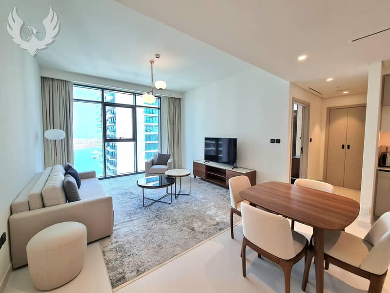 位于迪拜港，艾玛尔海滨社区，滨海景观公寓，滨海景观1号大厦 1 卧室的公寓 150000 AED - 9025008