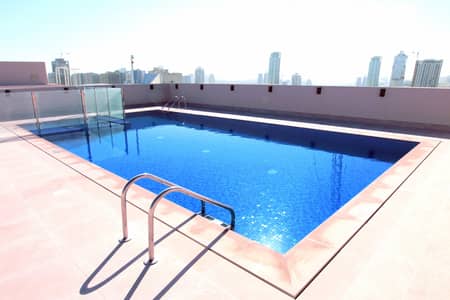 Studio for Rent in Jumeirah Village Circle (JVC), Dubai - Pool jpg. jpg