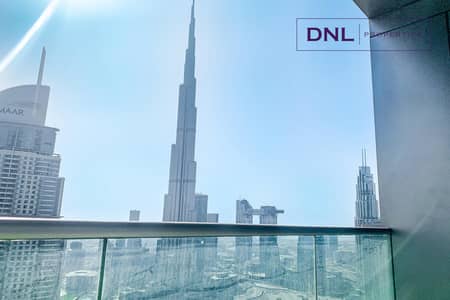 2 Bedroom Flat for Rent in Downtown Dubai, Dubai - Panoramic Burj and Fountain Views | Furnished