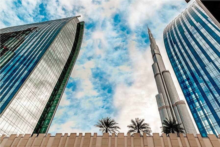 Burj Khalifa View Office Space for Rent in Boulevard Plaza Tower 1 in Downtown