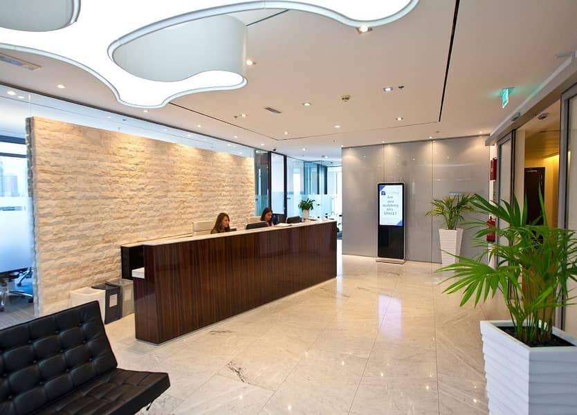 Luxury Serviced Office with A Burj Khalifa View in Boulevard Plaza Tower 1