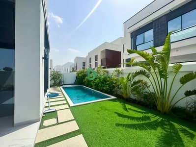 5 Bedroom Villa for Sale in Yas Island, Abu Dhabi - CORNER VILLA | SINGLE ROW | PRIVATE POOL | BEST OFFER