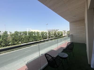 1 Bedroom Flat for Rent in Jumeirah Village Circle (JVC), Dubai - Large Balcony| Furnished| Study