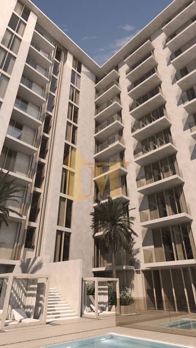 2 Bedroom Flat for Sale in Jumeirah Village Circle (JVC), Dubai - Render_Concept 7_Facade_Pool Facade View 2. jpg
