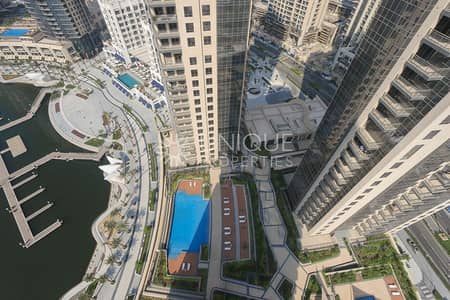 2 Bedroom Apartment for Rent in Dubai Creek Harbour, Dubai - Pool View | High Floor | Vacant and Ready