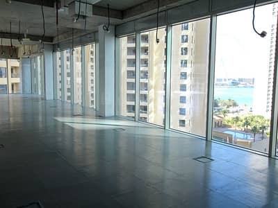 Floor for Rent in Jumeirah Beach Residence (JBR), Dubai - Full Floor I Shell And Core Office | DED License