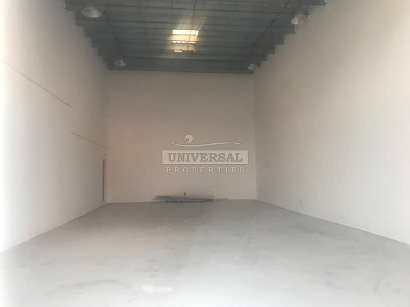 1500 Sqft Warehouse With 3 Phase Electric For Rent In Ajman Al Jurf Area