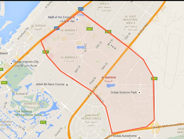 No Commission Residential Plot  in Al Barsha 3