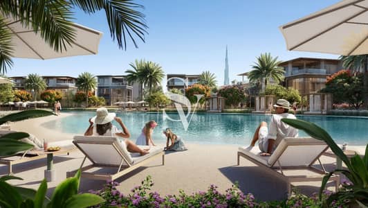 3 Bedroom Townhouse for Sale in Nad Al Sheba, Dubai - Elegant Design | Beach Access | Single Row