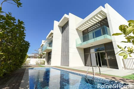 5 Bedroom Villa for Rent in Mohammed Bin Rashid City, Dubai - Contemporary 5BR with Private Pool | Available Mid-October