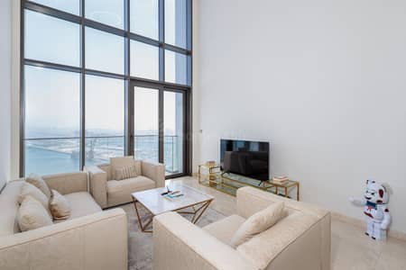 2 Bedroom Flat for Rent in Dubai Maritime City, Dubai - 2 Bed  | Full Sea View | Double Height Ceiling