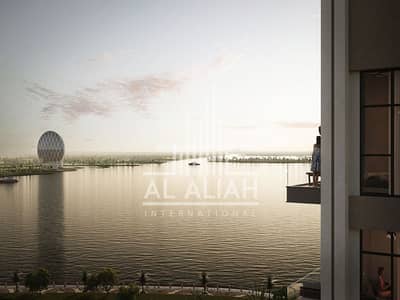 2 Cпальни Апартаменты Продажа в Яс Айленд, Абу-Даби - CAM06-BEACH TERRACE VIEW_WATER . jpg