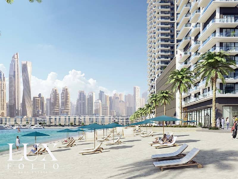 位于迪拜港，艾玛尔海滨社区，海滨大厦综合区 1 卧室的公寓 3250000 AED - 9029667