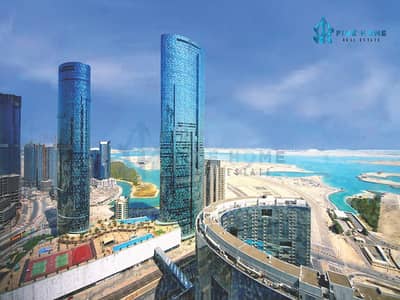1 Bedroom Apartment for Sale in Al Reem Island, Abu Dhabi - Full  Sea View | with Study Room | ADM Fee Waived