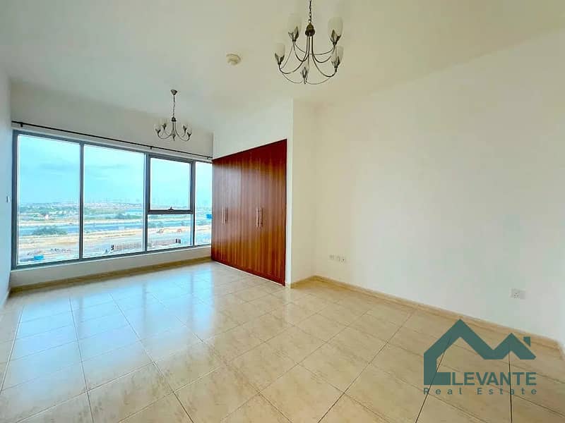 شقة في برج سكاي كورتس F،أبراج سكاي كورتس،مجمع دبي ريزيدنس 1 غرفة 32000 درهم - 9030292