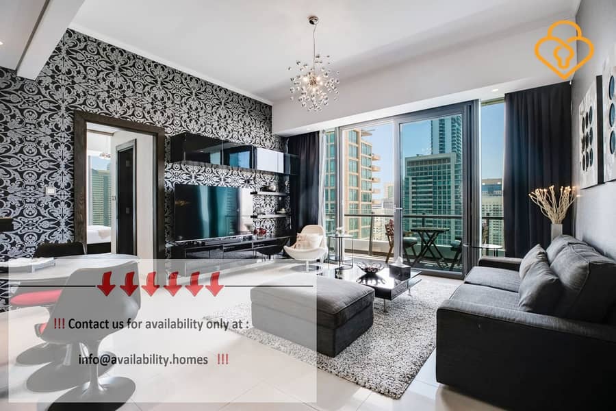 شقة في برج سيلفرين،دبي مارينا 1 غرفة 13800 درهم - 6390210