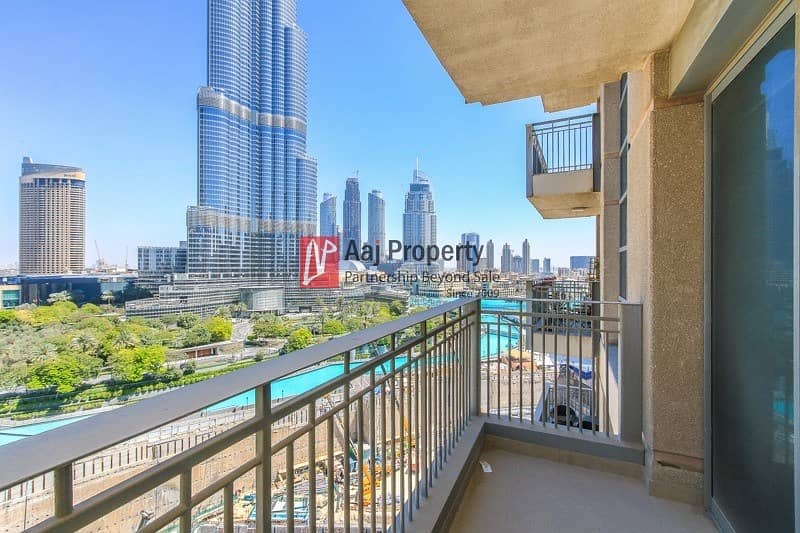 Full Burj & Fountain View | Must Be Sold Today
