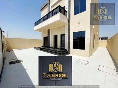 Without down payment, you own a villa for sale with a large yard in the most prestigious place in Ajman, the first freehold resident, super deluxe fin