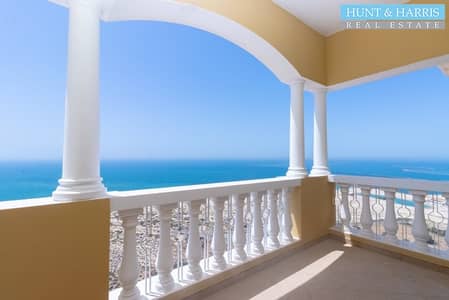 3 Bedroom Flat for Rent in Al Hamra Village, Ras Al Khaimah - High Floor - Stunning Sea Views - Ready to Move In