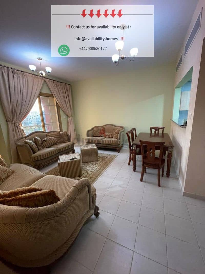 FAMILY-ORIENTED | 1 bedroom and hall | Ready to Move | Awesomely Furnished