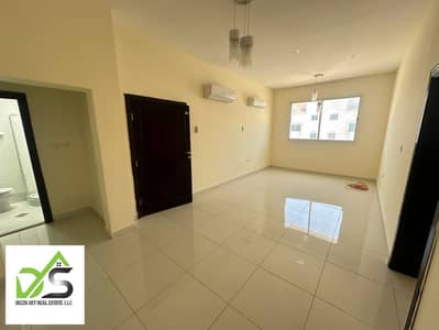 An excellent three-bedroom apartment with a large hall on the first floor in Khalifa City A, near Al Safeer Hypermarket, with an annual rent of 75,000 dirhams.