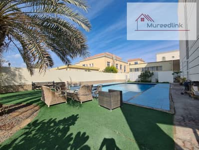 Amazing Family Compound Studio With Sharing Pool + BBQ Area | Separate Kitchen Separate Washroom | Highclass Finishing | Near Safeer Mall In Khalifa