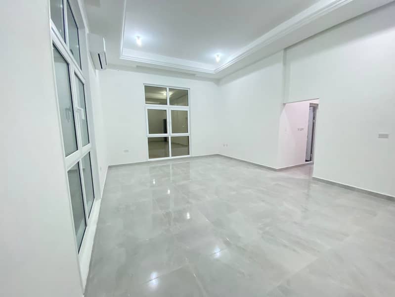 For rent a wonderful studio, a very spacious area, in the city of Shawamekh, the first inhabitant, an excellent location