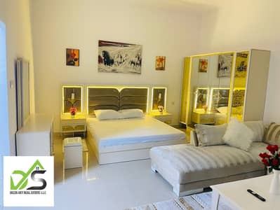 Studio for Rent in Shakhbout City, Abu Dhabi - For rent, a wonderful studio, the first excellent resident in the city of Shakhbout, new furniture in the city of Shakhbout, next to the services monthly.