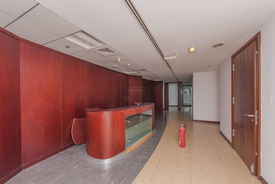 Fitted Office with Pantry and Washroom in JLT