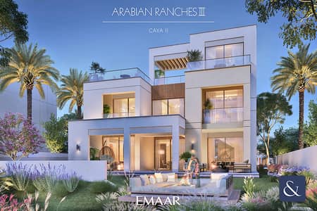 5 Bedroom Villa for Sale in Arabian Ranches 3, Dubai - Roof Terrace | Park Backing | Payment Plan