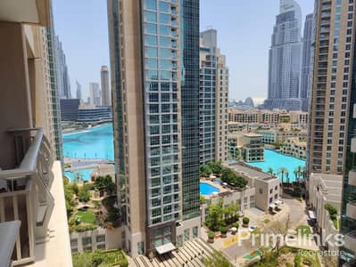 1 Bedroom Apartment for Rent in Downtown Dubai, Dubai - Amazing Fountain View In The Heart Of Dubai
