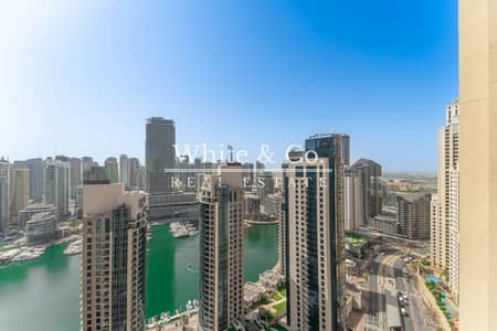 2 Bedroom Apartment for Rent in Jumeirah Beach Residence (JBR), Dubai - Upgraded unit | Marina View | Vacant now