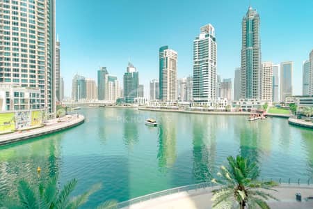 2 Bedroom Apartment for Rent in Dubai Marina, Dubai - Full Marina View | 2 BHK + Maid | Luxury | Fully Furnished