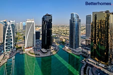 2 Bedroom Flat for Sale in Jumeirah Lake Towers (JLT), Dubai - Deluxe Lake View | Unfurnished | High Floor