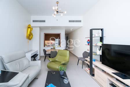 2 Bedroom Apartment for Sale in Jumeirah Village Triangle (JVT), Dubai - Fully Furnished | 2BR + Maids | Vacant on Transfer