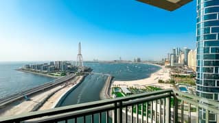 2 CHEQUES | AIN DUBAI VIEW | SEA VIEW | FULLY FURNISHED | CHILLER-FREE
