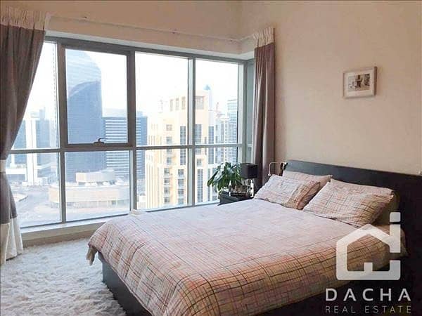 Furnished 1 Bed Chiller free Blvd view
