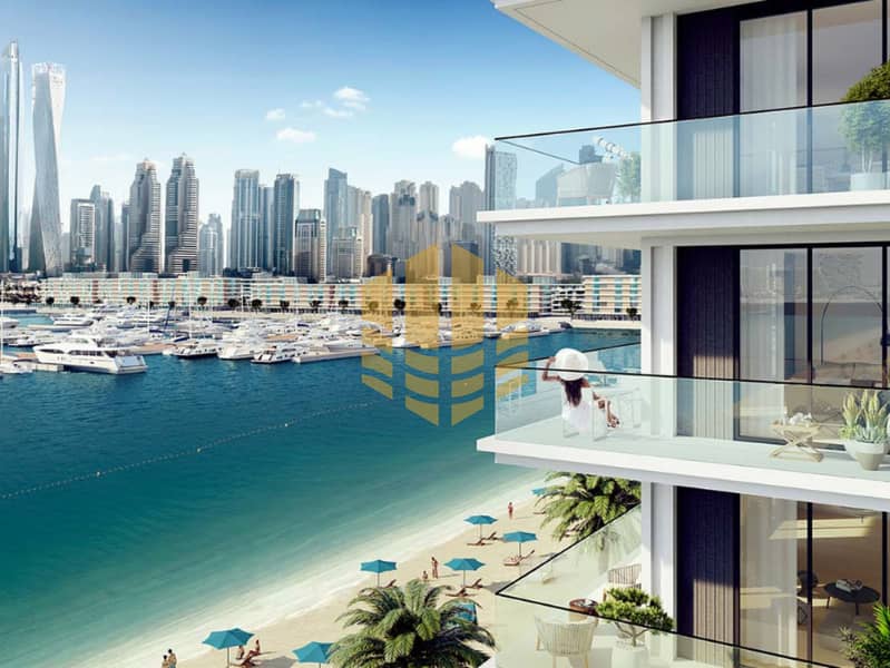位于迪拜港，艾玛尔海滨社区，海滨大厦综合区，海滨1号大厦 1 卧室的公寓 3500000 AED - 9036760