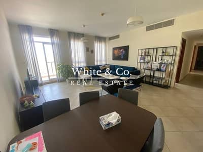 3 Bedroom Apartment for Rent in Motor City, Dubai - Unfurnished | 3BR + Maid | Large Balcony